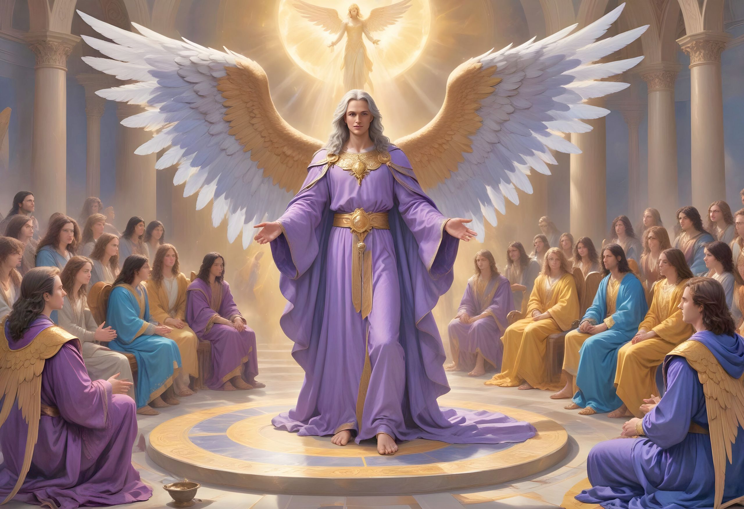 Diamant-Lichtpriester Jahresausbildung im Auftrag von Erzengel Metatron